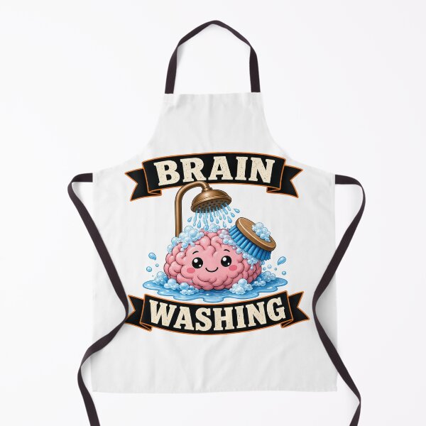 Item preview, Brain Washing Shower Pun Graphic designed and sold by TshirtsOnline-.