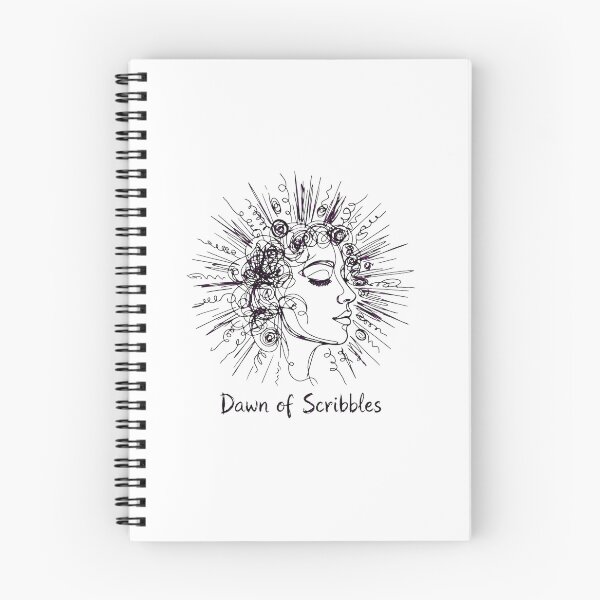 Item preview, Dawn of Scribbles Abstract Continuous Line Art Doodle Face T-Shirt designed and sold by ismai6.