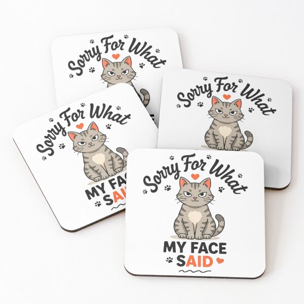 Item preview, Sorry For What My Face Said T-Shirt designed and sold by DegiXblooms.