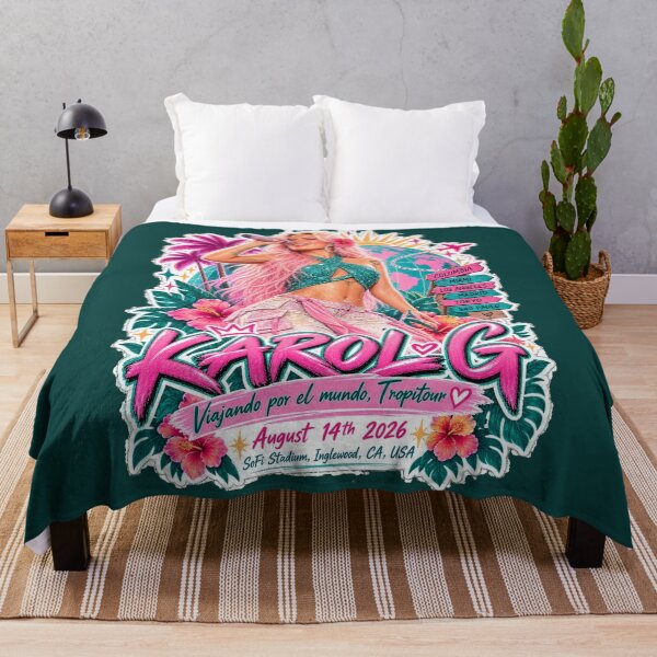 Item preview, KAROL G SoFi Stadium Inglewood CA USA August 14 2026 designed and sold by AndyGordon125.