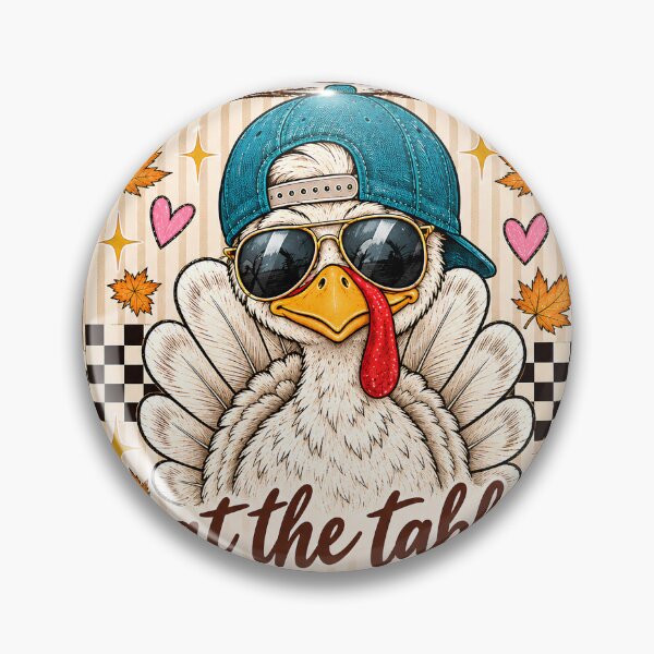 Item preview, Coolest Turkey At The Table Thanksgiving Kids Graphic  designed and sold by VGAfanatic.
