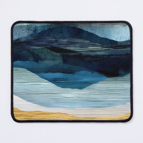 Item preview, Modern Art Blue Aqua Sky Over Golden Valley designed and sold by DEC02.