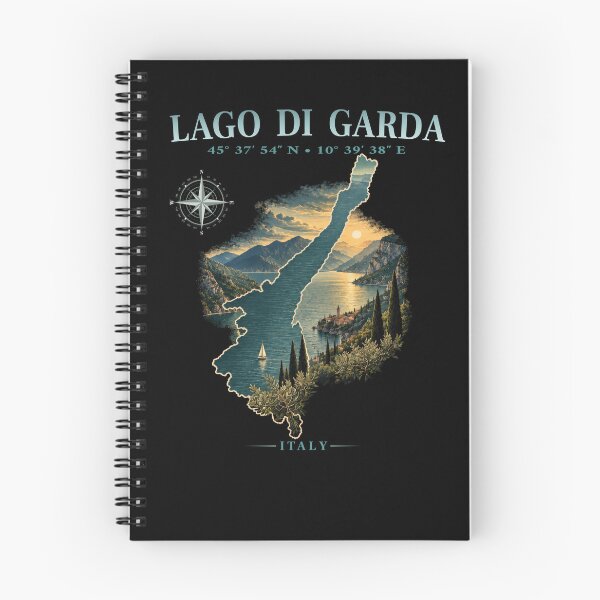 Artikelvorschau, Gardasee Lago di Garda Italien Reise See Retro entworfen und verkauft von sbachstroem.