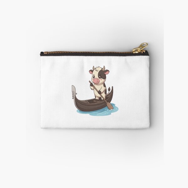 Item preview, Cute Cow Riding Venice Gondola designed and sold by Ella_Sketch.