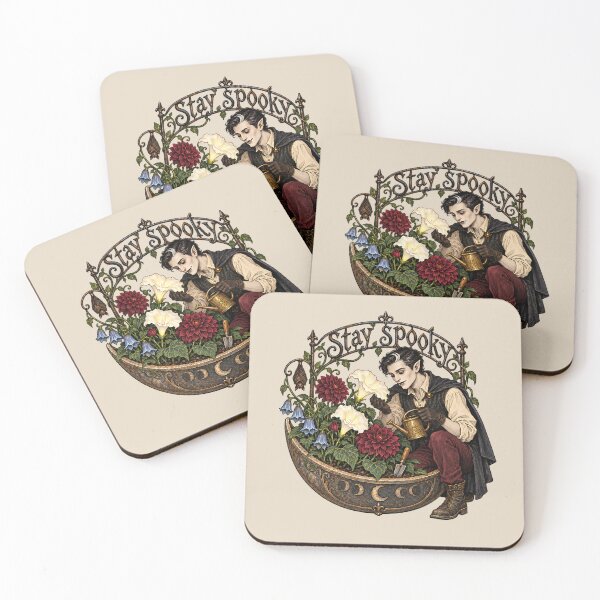 Item preview, Stay Spooky Gothic Vampire Gardener Moon Garden designed and sold by MythicCotton.