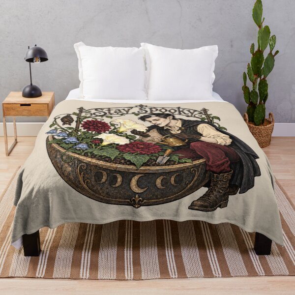 Item preview, Stay Spooky Gothic Vampire Gardener Moon Garden designed and sold by MythicCotton.