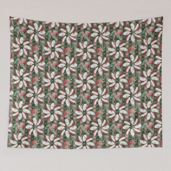Item preview, Farm Fresh Apple Slice Radials on Stars & Stripes designed and sold by Digitalmyth's Designs.