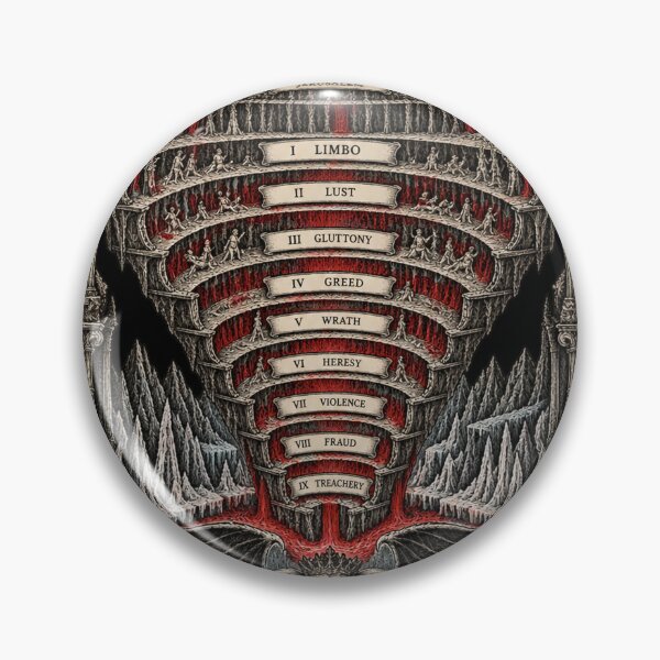 Item preview, Inferno — Descent Through the Nine Circles designed and sold by Cohaagens Bazaar.