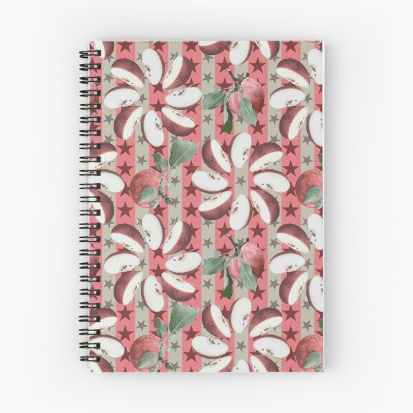 Item preview, More Farm Fresh Apple Slice Radials on Stars & Stripes designed and sold by Digitalmyth's Designs.