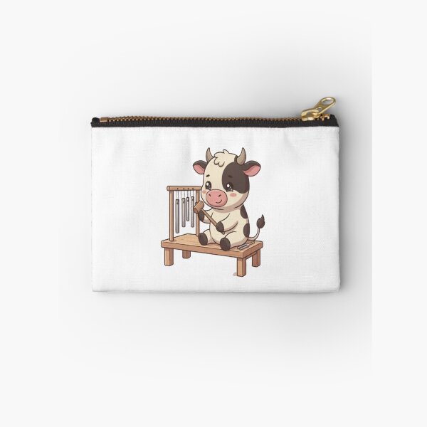 Item preview, Cute Cow Playing Chime Instrument designed and sold by Ella_Sketch.
