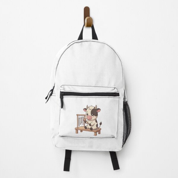 Item preview, Cute Cow Playing Chime Instrument designed and sold by Ella_Sketch.