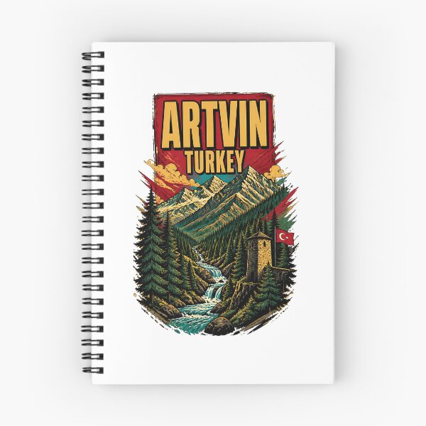 Item preview, Artvin Turkey Vintage Travel Tourism designed and sold by TravelersGems.