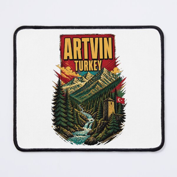 Item preview, Artvin Turkey Vintage Travel Tourism designed and sold by TravelersGems.
