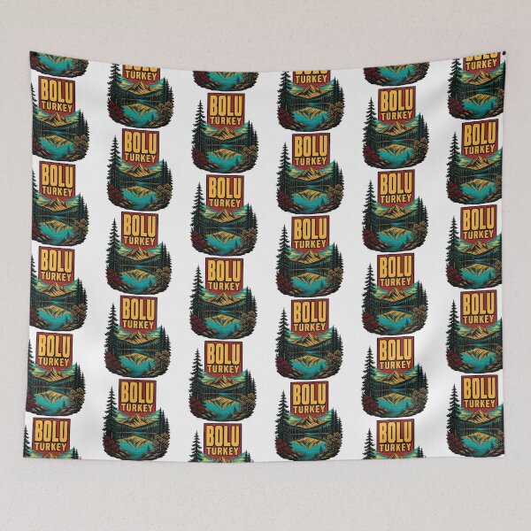 Item preview, Bolu Turkey Vintage Travel Tourism designed and sold by TravelersGems.
