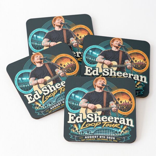 Item preview, Ed Sheeran SoFi Stadium Inglewood CA USA August 8 2026 designed and sold by AndyGordon125.