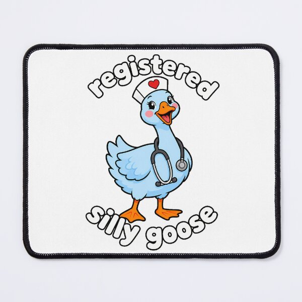 Item preview, Nurse Goose Stethoscope Registered RN designed and sold by nortowelcomics.