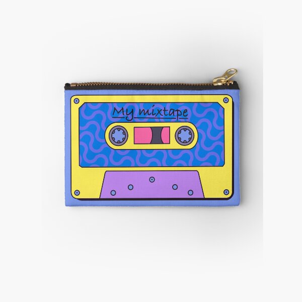 Item preview, My Mixed Tape Cassette in Yellow, Purple and Blue designed and sold by LaRoach Digital Arts.