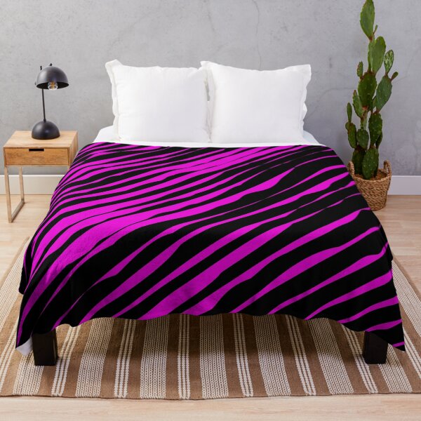Item preview, Black and Purple Slanted Organic Stripe Pattern | Dark Minimal Alt Aesthetic with purple | Dark Feminine Y2K with purple designed and sold by dfly-creations.