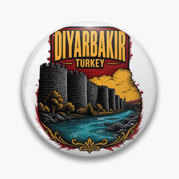 Item preview, Diyarbakir Turkey Vintage Travel Tourism designed and sold by TravelersGems.