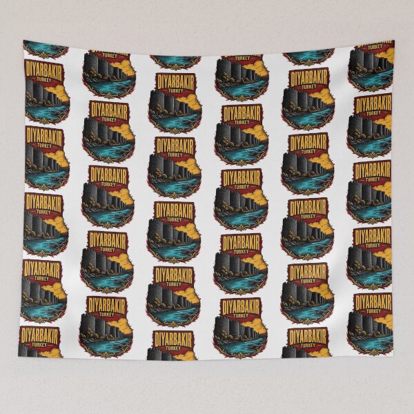 Item preview, Diyarbakir Turkey Vintage Travel Tourism designed and sold by TravelersGems.