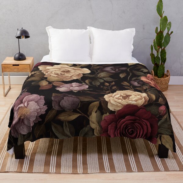 Item preview, Dark Academia Floral Pattern Eloise designed and sold by Lichtisign.