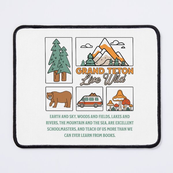 Item preview, Grand Teton National State Park Classic T-shirt Sticker designed and sold by ThinkNature!.