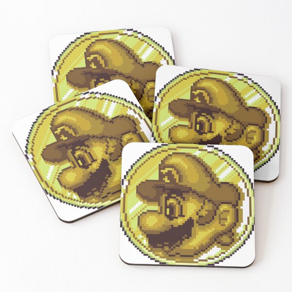 Item preview, Mario coin pixelate designed and sold by GravicPopart21.