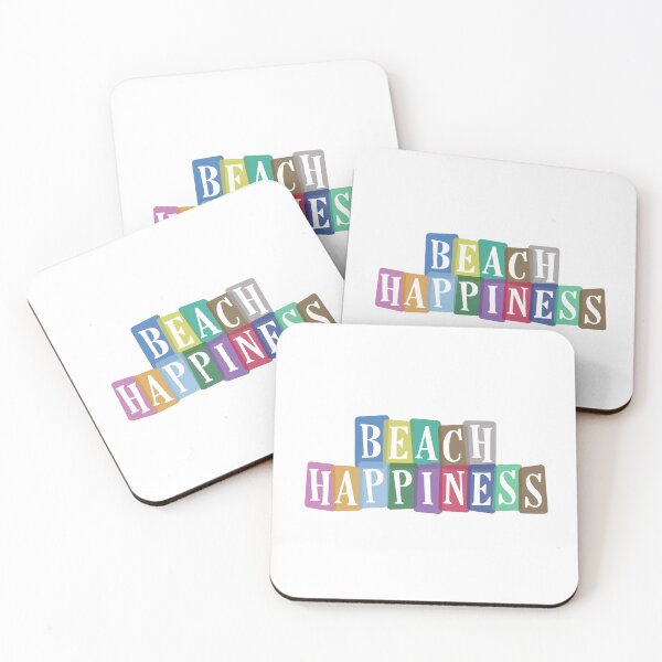 Item preview, Beach Happiness - Sea Glass Lover Gifts - Beachcombing - Retro Vintage Aesthetic designed and sold by DesignByLeo.