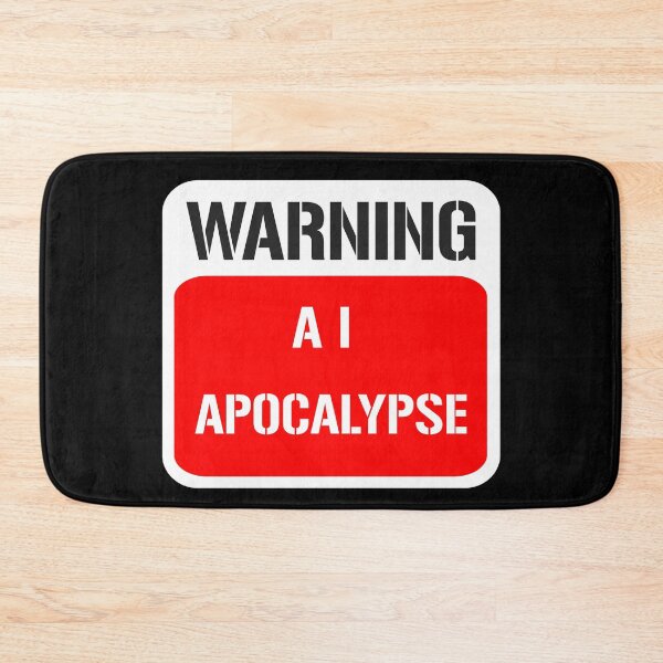 Item preview, Warning AI Apocalypse designed and sold by porfysoundtrack.