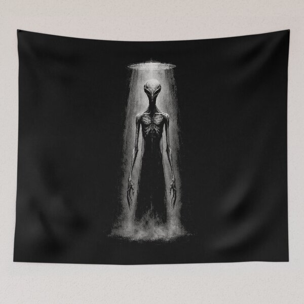 Item preview, Monochrome Horror Alien designed and sold by SignumShop.