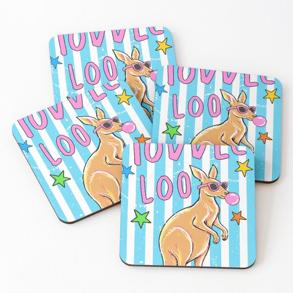 Item preview, Toddle Loo (Kangaroo blowing bubblegum) designed and sold by john-kami.
