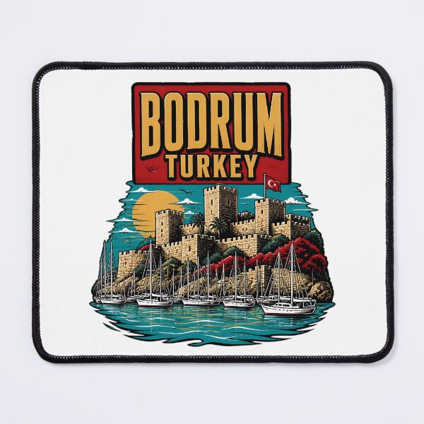Item preview, Bodrum Turkey Vintage Travel Tourism designed and sold by TravelersGems.