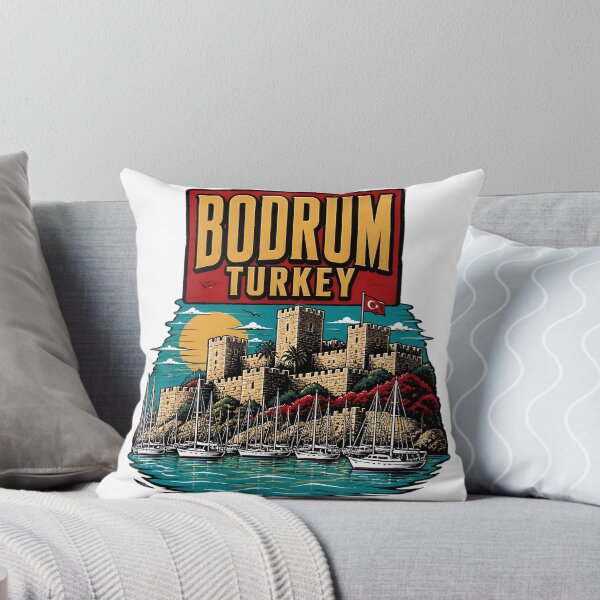 Item preview, Bodrum Turkey Vintage Travel Tourism designed and sold by TravelersGems.