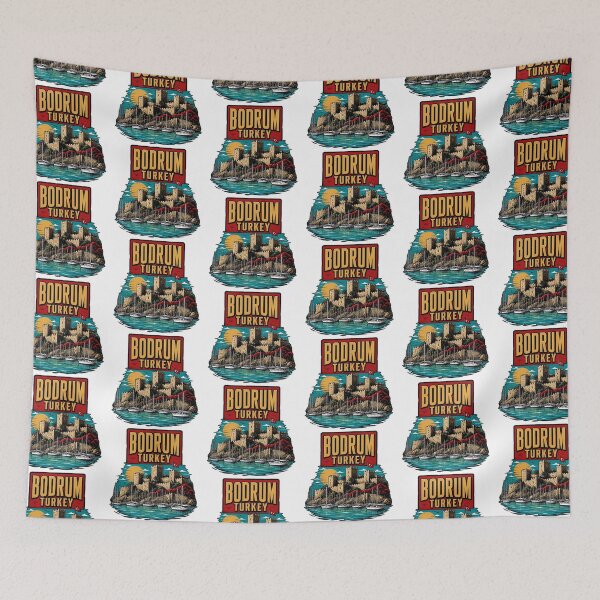 Item preview, Bodrum Turkey Vintage Travel Tourism designed and sold by TravelersGems.