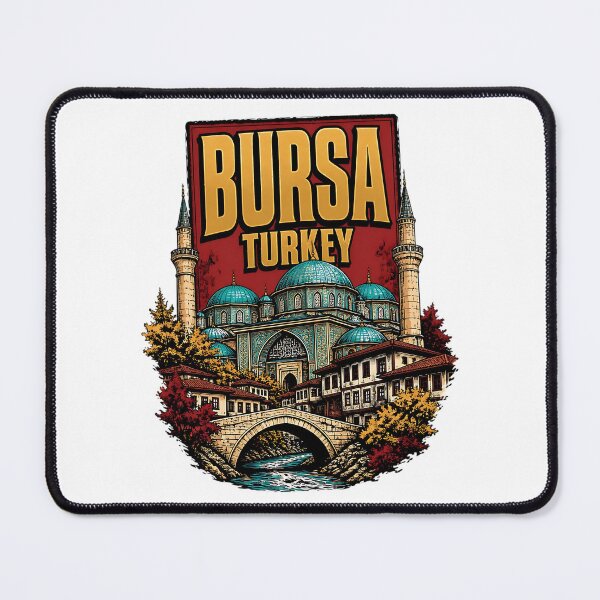 Item preview, Bursa Turkey Vintage Travel Tourism designed and sold by TravelersGems.