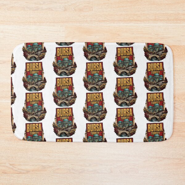 Item preview, Bursa Turkey Vintage Travel Tourism designed and sold by TravelersGems.