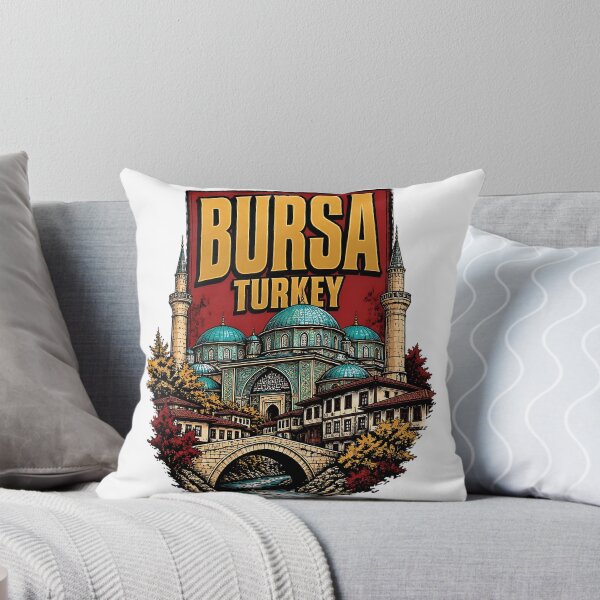 Item preview, Bursa Turkey Vintage Travel Tourism designed and sold by TravelersGems.