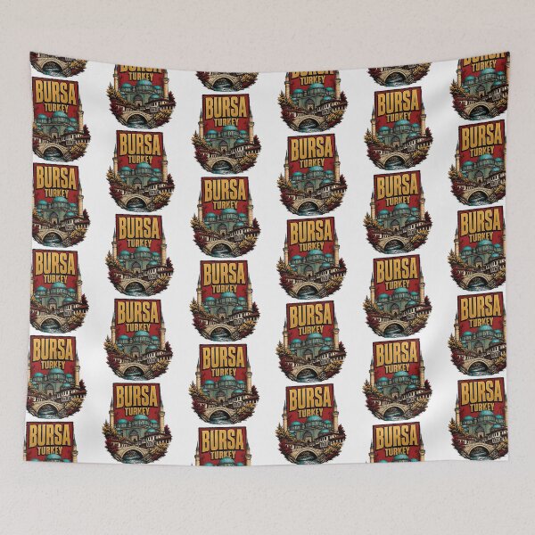 Item preview, Bursa Turkey Vintage Travel Tourism designed and sold by TravelersGems.