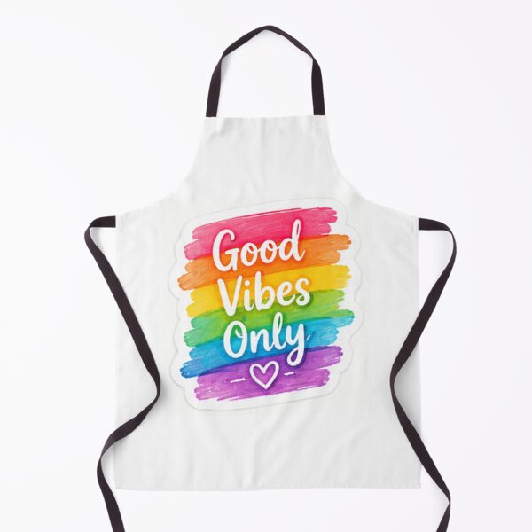 Item preview, Good Vibes Only Colorful Positive Rainbow designed and sold by LearnFunStore.