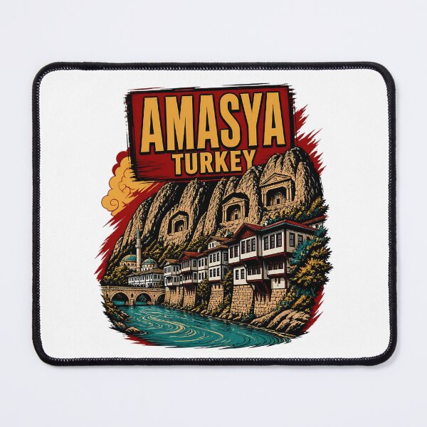 Item preview, Amasya Turkey Vintage Travel Tourism designed and sold by TravelersGems.