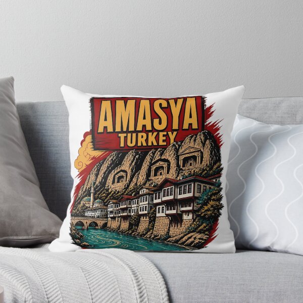 Item preview, Amasya Turkey Vintage Travel Tourism designed and sold by TravelersGems.