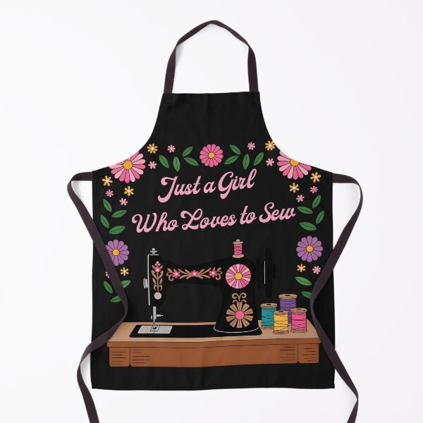 Item preview, Just a Girl Who Loves to Sew designed and sold by AleksandraJac05.
