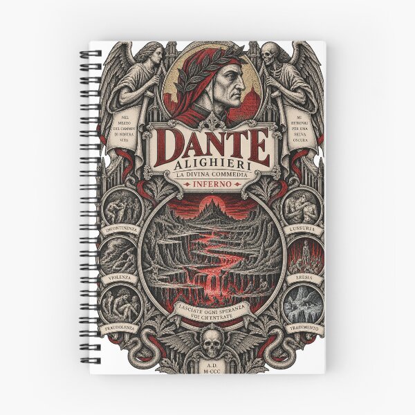 Item preview, Dante Alighieri — Journey Through the Inferno designed and sold by Cohaagens Bazaar.