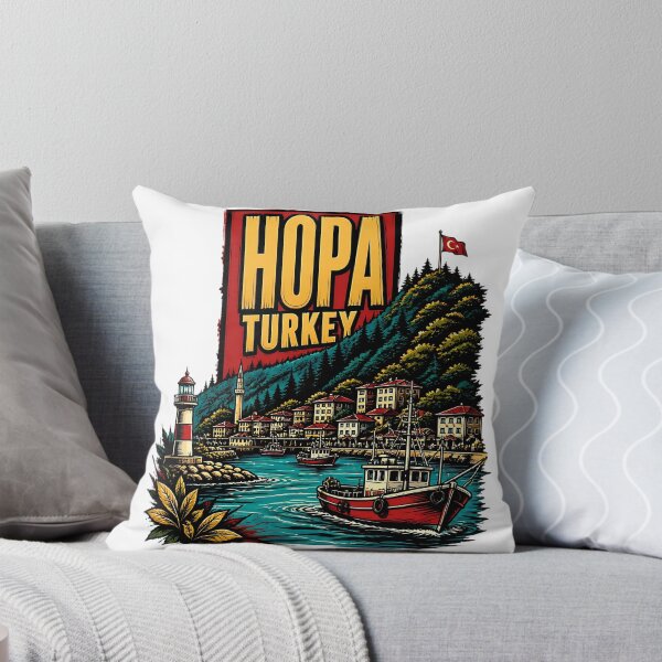 Item preview, Hopa Turkey Vintage Travel Tourism designed and sold by TravelersGems.