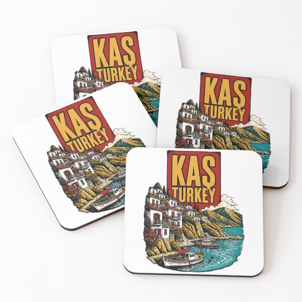 Item preview, Kas Turkey Vintage Travel Tourism designed and sold by TravelersGems.