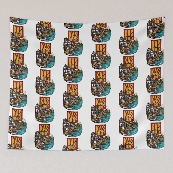 Item preview, Kas Turkey Vintage Travel Tourism designed and sold by TravelersGems.