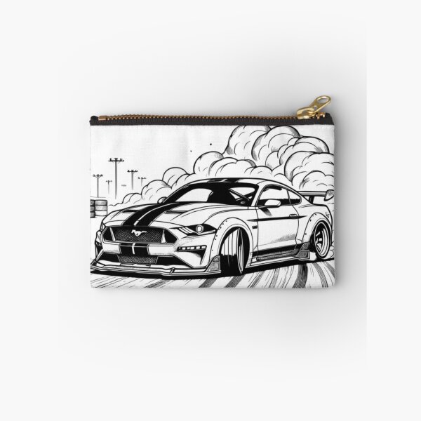 Item preview, American Muscle Drift – Mustang Street Racing Ink Art designed and sold by aloksahu123.