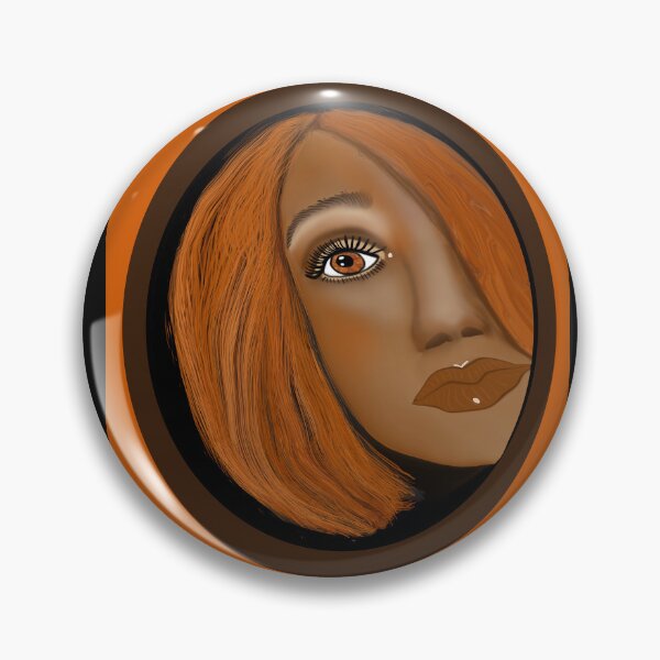 Item preview, Red haired woman designed and sold by Elaine M Hayward .