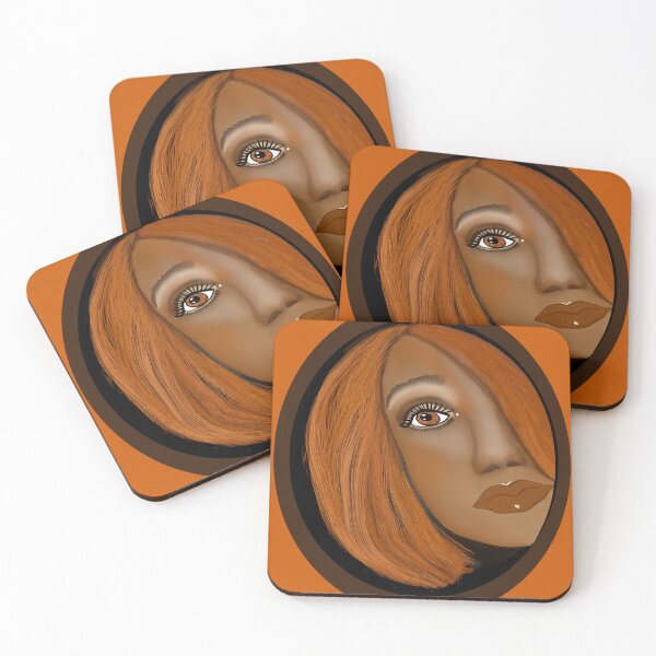 Item preview, Red haired woman designed and sold by Elaine M Hayward .