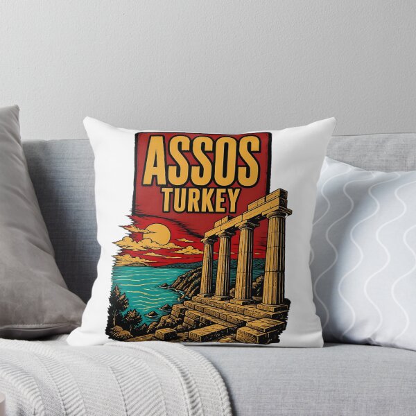 Item preview, Assos Turkey Vintage Travel Tourism designed and sold by TravelersGems.